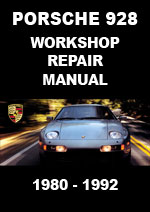 Porsche 928 1980-1992 Workshop Manual